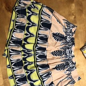 Skort shorts skirt super cute pattern